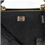 Dolce & Gabbana D&G Shopping Vitello Dauphine leather Tote - Nero (Black) NIB