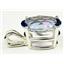 925 Sterling Silver Pendant, Neptune Garden Topaz, SP004