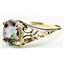 10K, 14K or 18K Gold Ladies Ring, Mystic Fire Topaz, R005