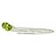 925 Sterling Silver Threader Earrings, Peridot, SE005