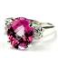 Pure Pink Topaz, 925 Sterling Silver Ring, SR123