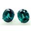 925 Sterling Silver Post Earrings, Paraiba Topaz, SE102