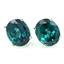 925 Sterling Silver Post Earrings, Paraiba Topaz, SE102