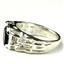 925 Sterling Silver Men's Nugget Ring, Black Onyx, SR197