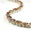 B002, Twilight Fire Topaz Gold Bracelet