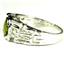 925 Sterling Silver Men's Nugget Ring, Peridot, SR197