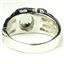 925 Sterling SIlver Men's Nugget Ring, Green Amethyst (Prasiolite), SR197