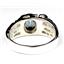 925 Sterling Silver Men's Nugget  Ring, Mystic Fire Topaz, SR197