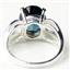SR361, London Blue Topaz, 925 Sterling Silver Ring