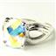 SR361, Mercury Mist Topaz, 925 Sterling Silver Ladies Ring