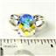 SR361, Mercury Mist Topaz, 925 Sterling Silver Ladies Ring