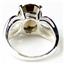 SR361, Smoky Quartz, 925 Sterling Silver Ring