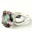 SR361, Mystic Fire Topaz, 925 Sterling Silver Ring