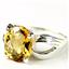SR361, Citrine, 925 Sterling Silver Ladies Ring