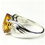 SR361, Citrine, 925 Sterling Silver Ladies Ring