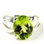 SR361, Manchurian Peridot, 925 Sterling Silver Ladies Ring