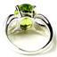 SR361, Manchurian Peridot, 925 Sterling Silver Ladies Ring