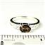 SR362, Smoky Quartz, 925 Sterling Silver Ladies Ring