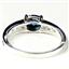 SR362, London Blue Topaz, 925 Sterling Silver Ladies Ring