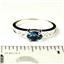 SR362, London Blue Topaz, 925 Sterling Silver Ladies Ring