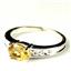 SR362, Citrine, 925 Sterling Silver Ladies Ring