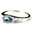 SR362, Neptune Garden Topaz, 925 Sterling Silver Ladies Ring