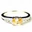 SR362, Champagne CZ, 925 Sterling Silver Ladies Ring