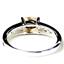 SR362, Champagne CZ, 925 Sterling Silver Ladies Ring