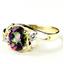 10K, 14K or 18K Gold Ladies Ring, Mystic Fire Topaz, R176