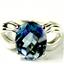 SR361, Neptune Garden Topaz, 925 Sterling Silver Ladies Ring