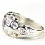 925 Sterling Silver Men's Nugget Ring, Mystic Fire Topaz, SR168