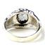 925 Sterling Silver Men's Nugget Ring, Mystic Fire Topaz, SR168