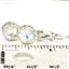 925 Sterling Silver Crown Bezel Leverback Earrings, Rainbow Moonstone, SE109