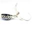 Sterling Silver Crown Bezel Leverback Earrings, Created Blue Sapphire, SE109
