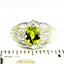 SR365, Peridot, 925 Sterling Silver Ladies Ring