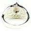 SR365, Smoky Quartz, 925 Sterling Silver Ladies Ring