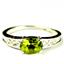 SR362, Peridot, 925 Sterling Silver Ring