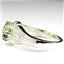 SR365, Green Amethyst (Prasiolite), 925 Sterling Silver Ladies Ring