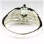 SR365, Green Amethyst (Prasiolite), 925 Sterling Silver Ladies Ring