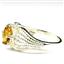 SR365, Citrine, 925 Sterling Silver Ladies Ring