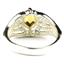 SR365, Citrine, 925 Sterling Silver Ladies Ring