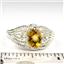 SR365, Citrine, 925 Sterling Silver Ladies Ring