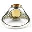 SR057, Citrine, 925 Sterling Silver Ring