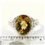 SR057, Citrine, 925 Sterling Silver Ring