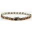 SB001, Twilight Fire Topaz 925 Sterling Silver Bracelet