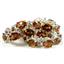 SB001, Twilight Fire Topaz 925 Sterling Silver Bracelet