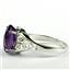 SR057, Amethyst, 925 Sterling Silver Ring