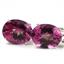 925 Sterling Silver Leverback Earrings, Pure Pink Topaz, SE107