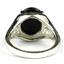 SR057, Black Onyx, 925 Sterling Silver Ring