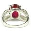SR361, Created Ruby, 925 Sterling Silver Ring